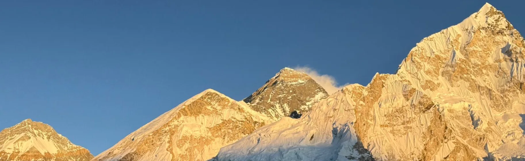Kala Patthar view of Mount Everest and Himalayan peaks