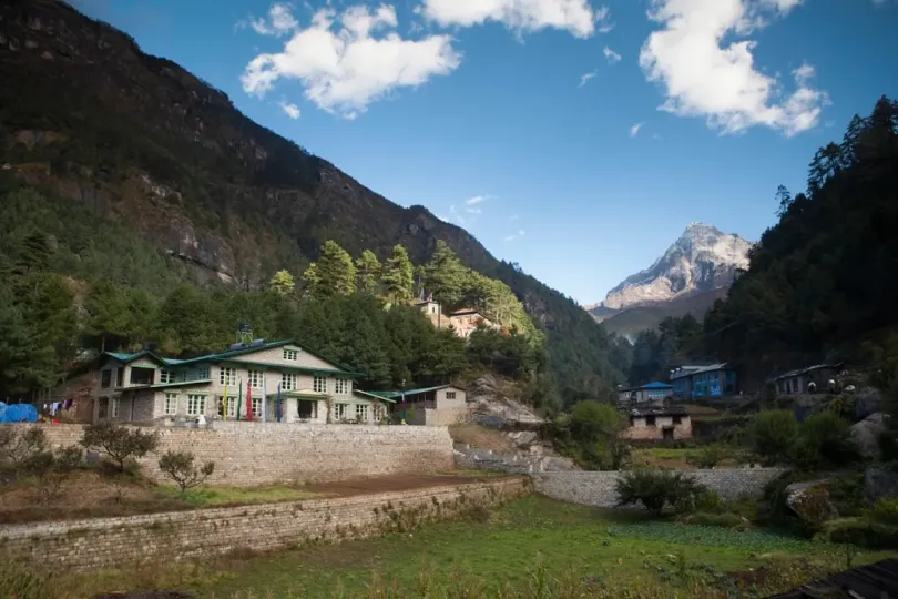 Monjo village on the Everest Base Camp trail