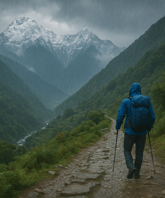 Trekking in Nepal During Monsoon: Pros, Risks, and Best Routes