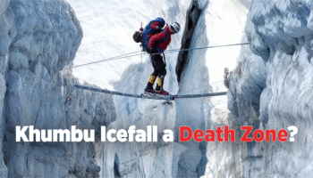 Is Khumbu Icefall a Death Zone in Everest?
